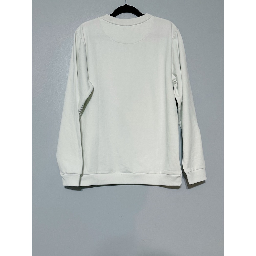 Known Supply Praxis Cream Crew‎ Neck Sweatshirt Size Medium